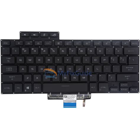 zephyrus g15 keyboard replacement|Keyboard for Asus ROG Zephyrus G15 GA503QC .